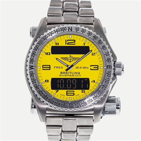 breitling uhr emergency|genuine Breitling watches.